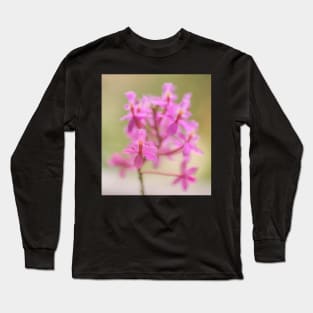 Crucifix Orchids Long Sleeve T-Shirt